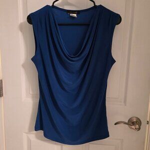 Jennie and Marlis blue women top sz medium